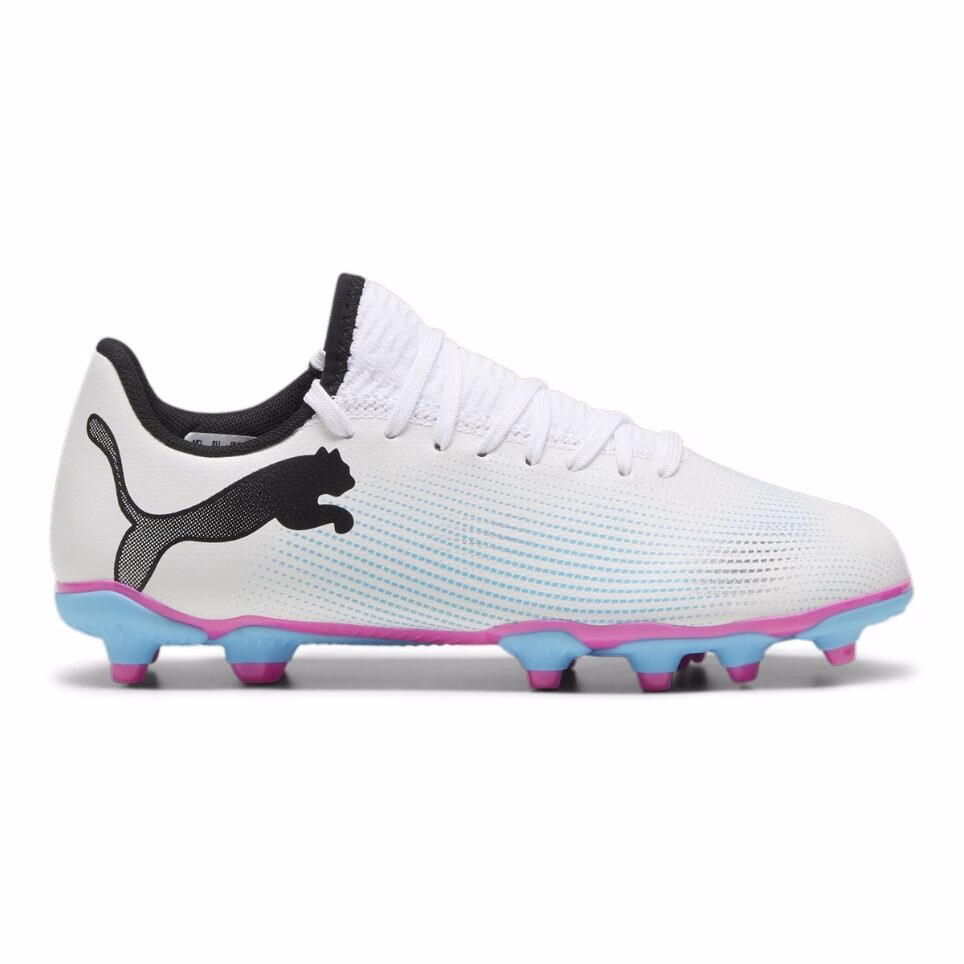 PUMA JR GUAYO FUTURE 7 PLAY FG-AG WHITE