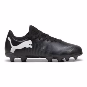 PUMA JR GUAYO FUTURE 7 PLAY FG/AG NEGRO X BLANCO