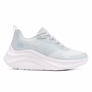SKECHERS D BOBS CHAOS HI GRIS X BLANCO