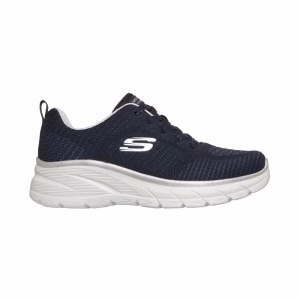 SKECHERS DAMA FASHION FIT NEGRO/GRIS