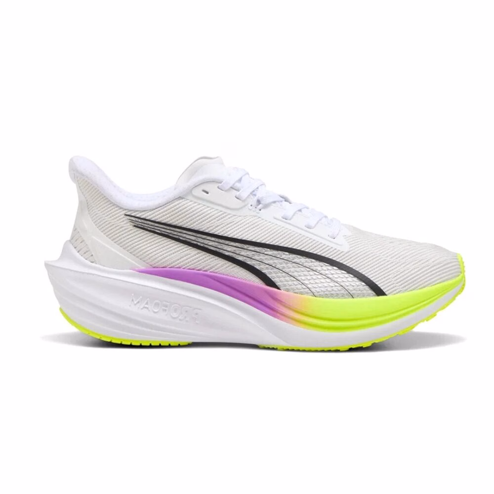 PUMA D DARTER BLANCO X AMARILLO X ROSA