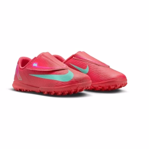 NIKE JR JR VAPOR 16 CLUB TF PS (V) TG SALMON X VERDE MENTA X FUCSIA
