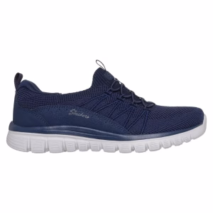 SKECHERS DAMA GRACEFUL AZUL/GRIS