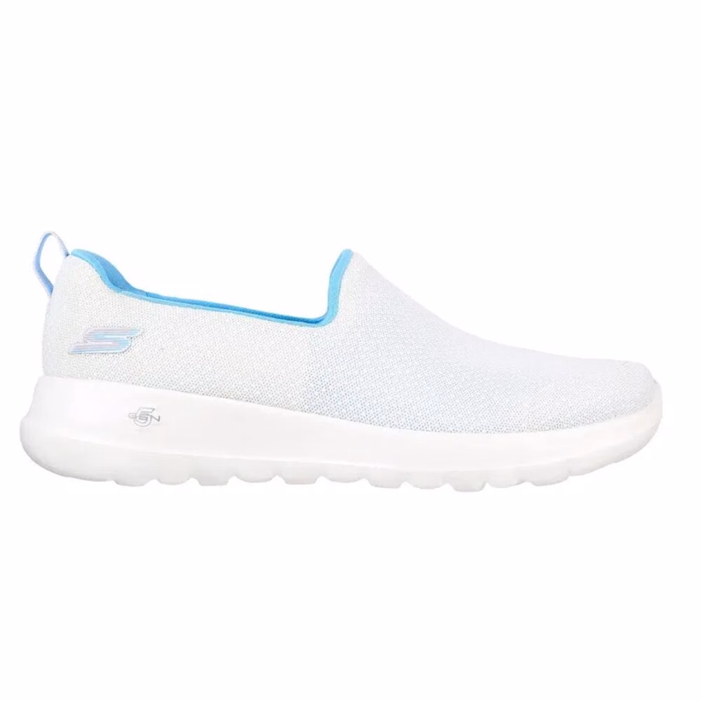 SKECHERS D WALK BLANCO/AZUL CLARO