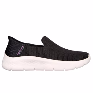 SKECHERS D GO WALK FLEX RELISH NEGRO BLANCO