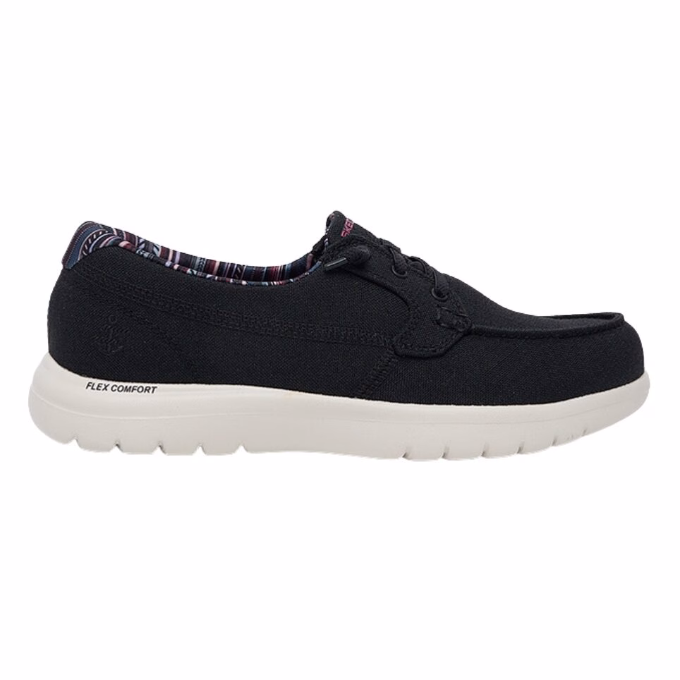 SKECHER D ON-THE-GO FLEX NEGRO X BLANCO