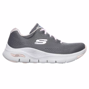 SKECHERS D ENGINEERED GRIS/ROSA