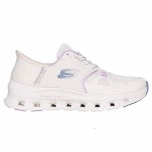 SKECHERS D GLIDE-STEP PRO BLANCO X AZUL
