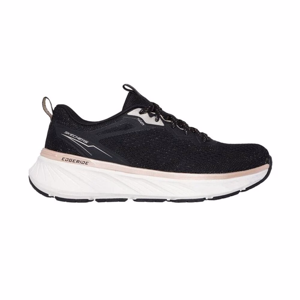 SKECHERS D EDGERIDE NEGRO X ROSA X BLANCO