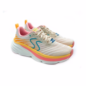 SKECHERS D DLUX VAPOR ROSA X AMARILLO