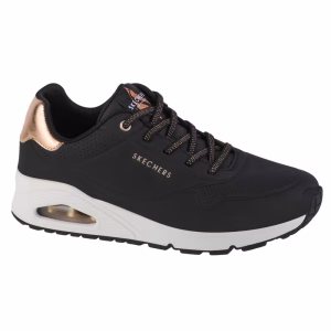 SKECHERS D UNO NEGRO X BLANCO