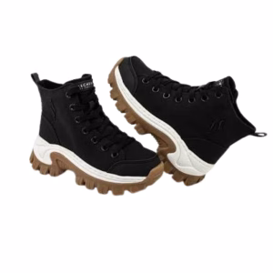 SKECHERS D HI-RYZE-FASHIONSHAKER BOTA NEG BLANC CAFE