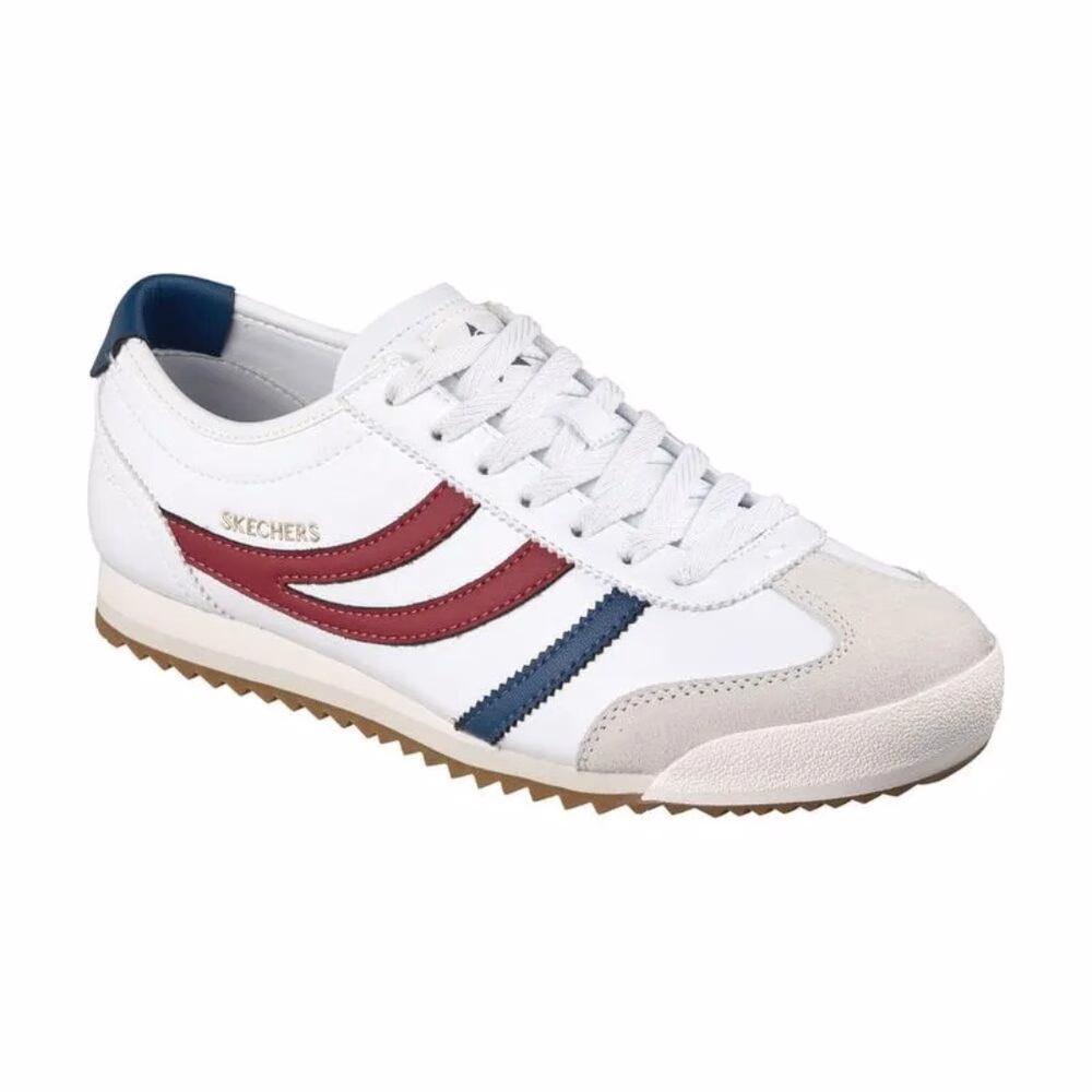 SKECHERS DAMA NAVY PLANO BLANCO/AZUL/ROJO