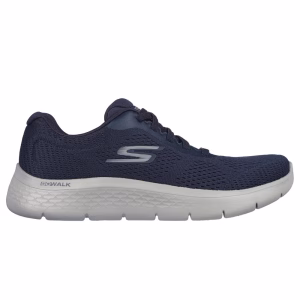 SKECHERS HOMBRE RESORTE GOWALK AZUL OSC GRIS
