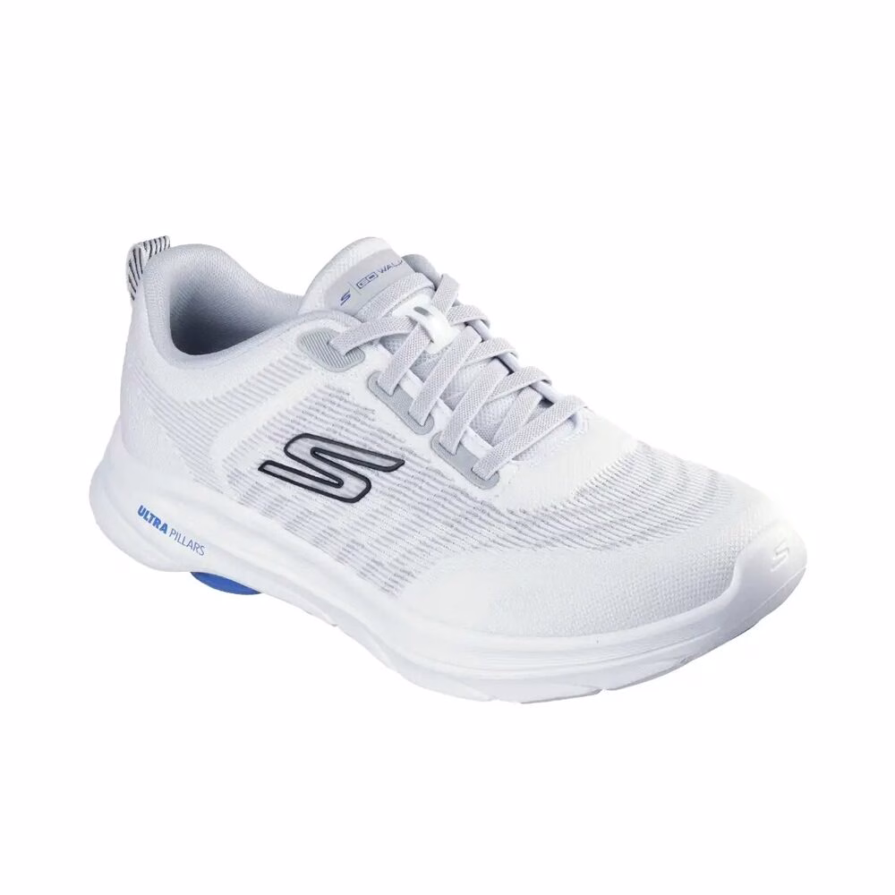 SKECHERS HOMBRE WALK BLANCO/GRIS