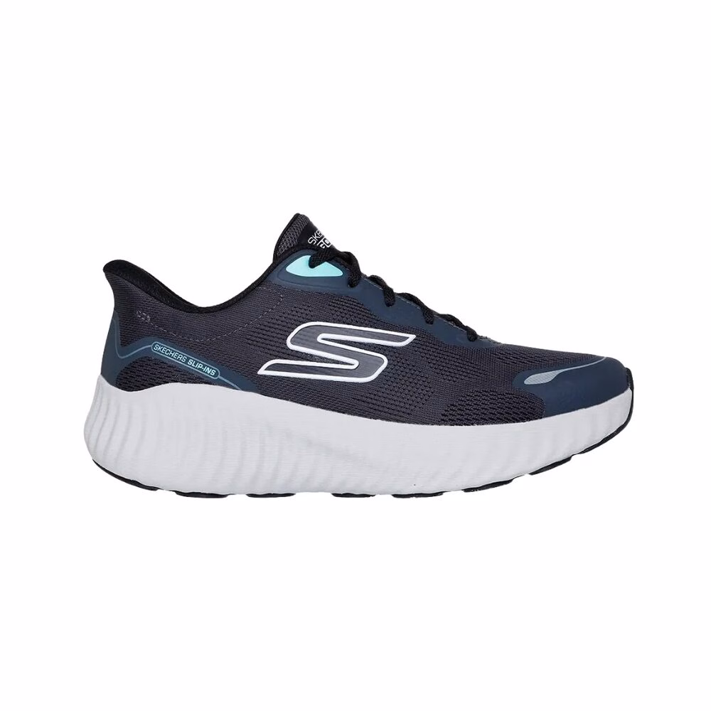 SKECHERS H GO RUN NOW NNEGRO X AZUL OSC