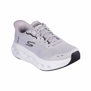 SKECHERS H MAX CUSHIONING GLIDE-STEP GRIS X BLANCO