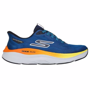 SKECHERS H MAX RUN AZUL X AMARILLO X NARANJA