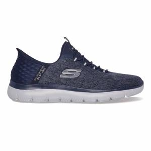 SKECHER H SUMMITS-KEY PACE AZUL OSCURO X BLANCO