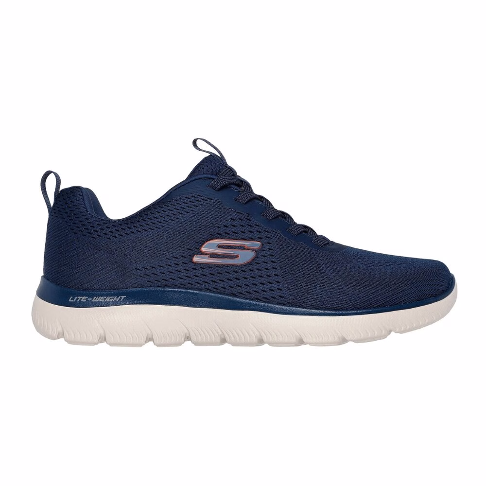 SKECHERS HOMBRE SUMMITS AZUL/GRIS