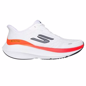 SKECHERS H GO RUN PURE 5 BLANCO X NARANJA