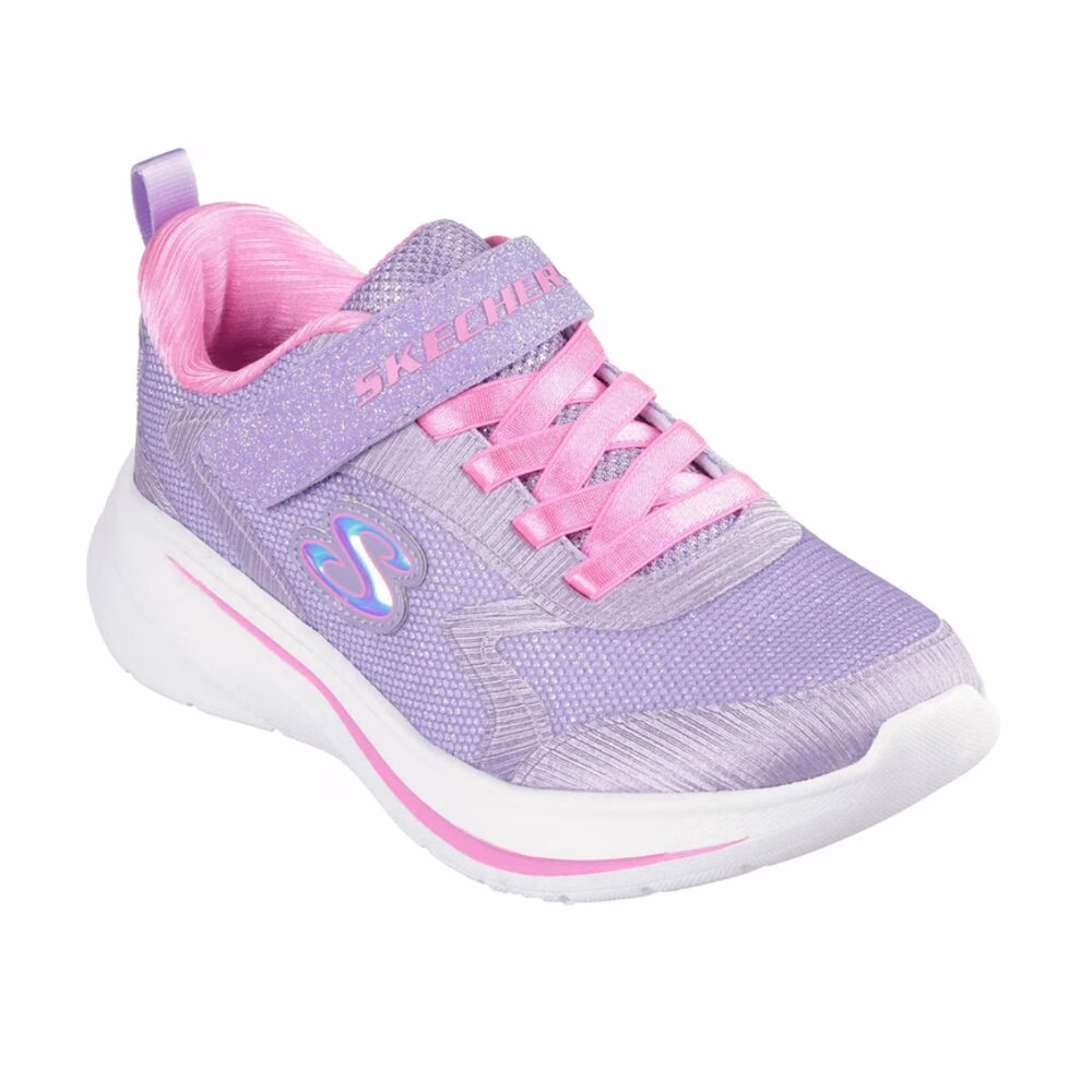 SKECHER JR WAVE 92 LAVANDA X ROSA