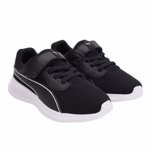 PUMA JR TRANSPORT NEGRO X BLANCO