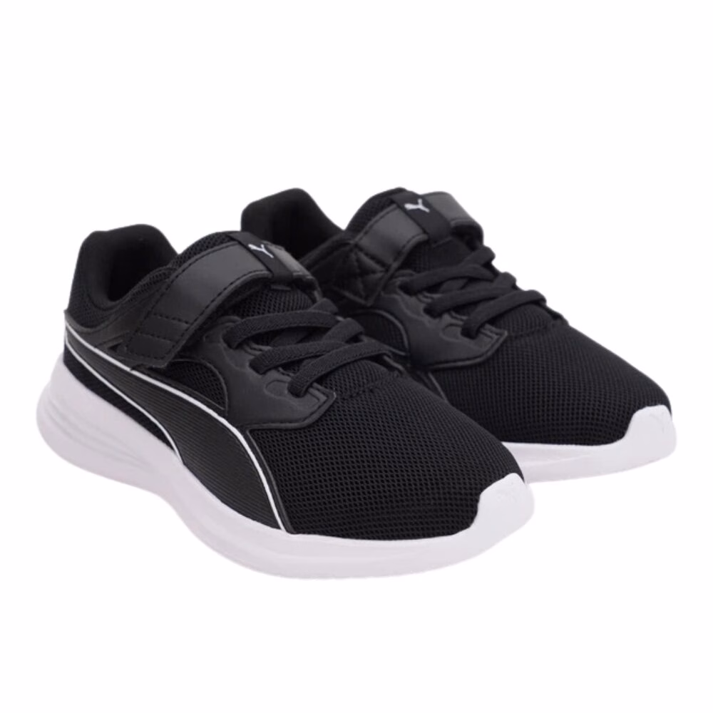 PUMA JR TRANSPORT NEGRO X BLANCO