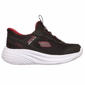 SKECHERS JR NINO BOUNDER PRO NEGRO/ROJO
