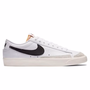 NIKE H BLAZER LOW BLANCO LOGO NEGRO