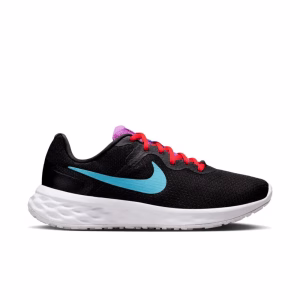 NIKE DAMA REVOLUTION NEGRO/AZUL/NARANJA/FUCSIA