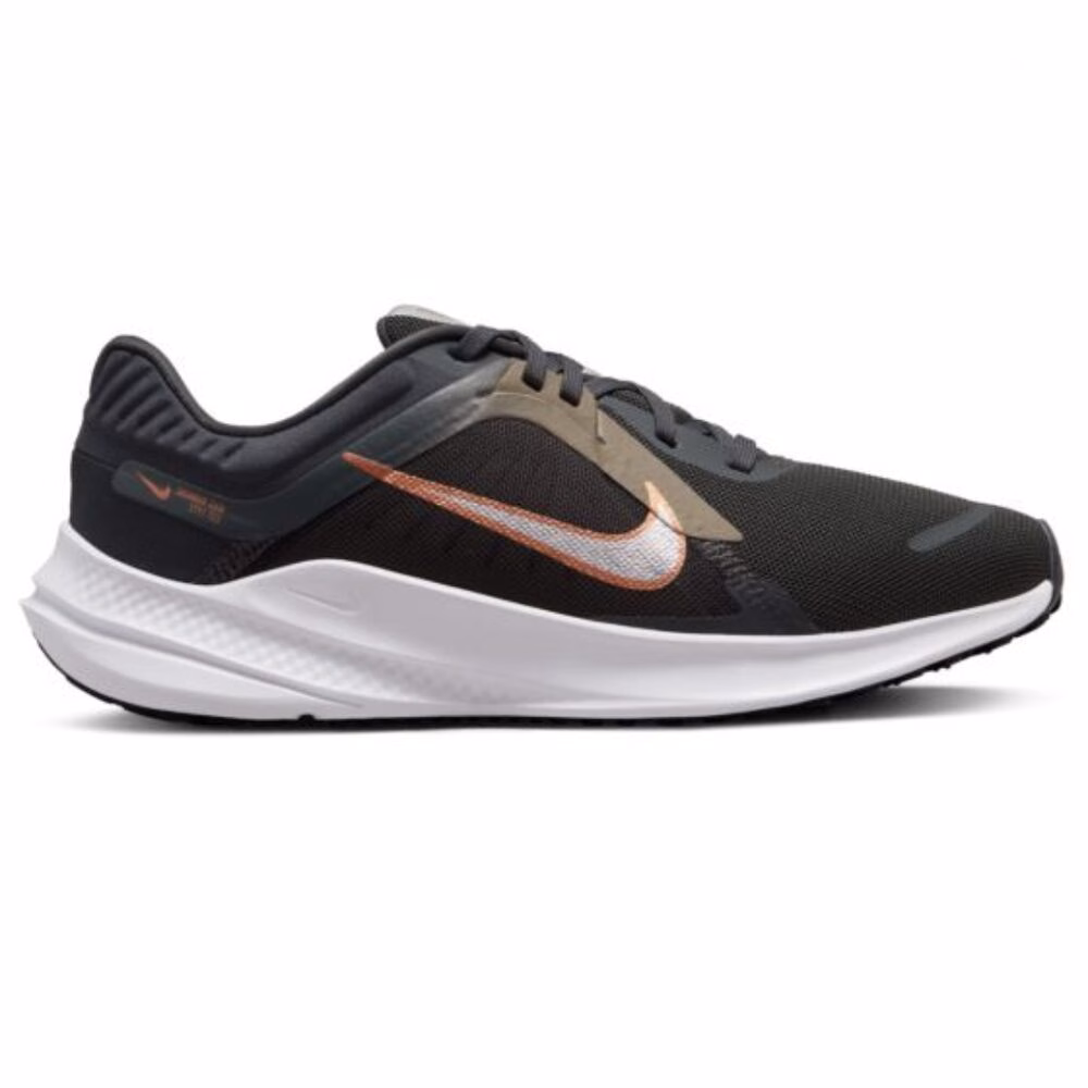 NIKE D QUEST 5 RUNNING NEGRO/COBRE/PLATA
