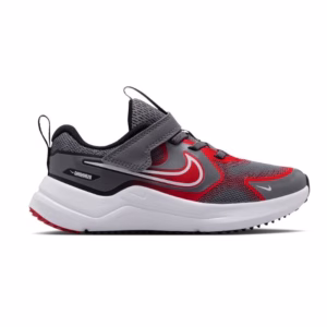 NIKE JR COSMIC RUNNER PS GRIS X ROJO