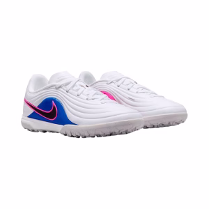 NIKE JR TG TIEMPO BLANCO/FUSIA/AZUL
