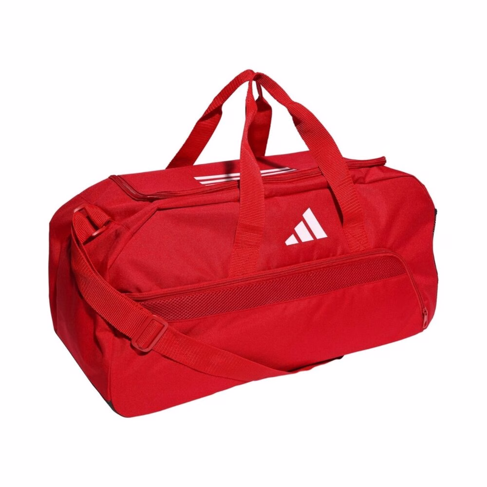 ADIDAS MALETA TIRO DUFFEL DEPOTIVA ROJA X BLANCO