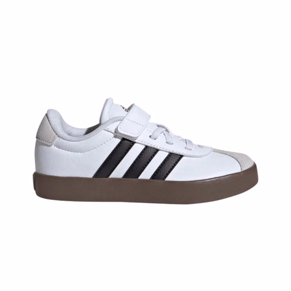 ADIDAS JR VL COURT 3.0 BLANCO X CAFÉ