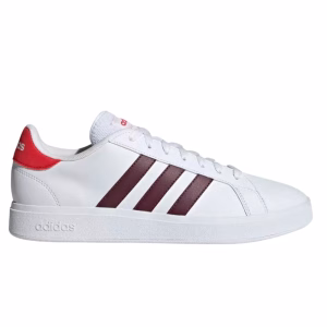ADIDAS H GRAND COURT BLANCO/NEGRO/ROJO