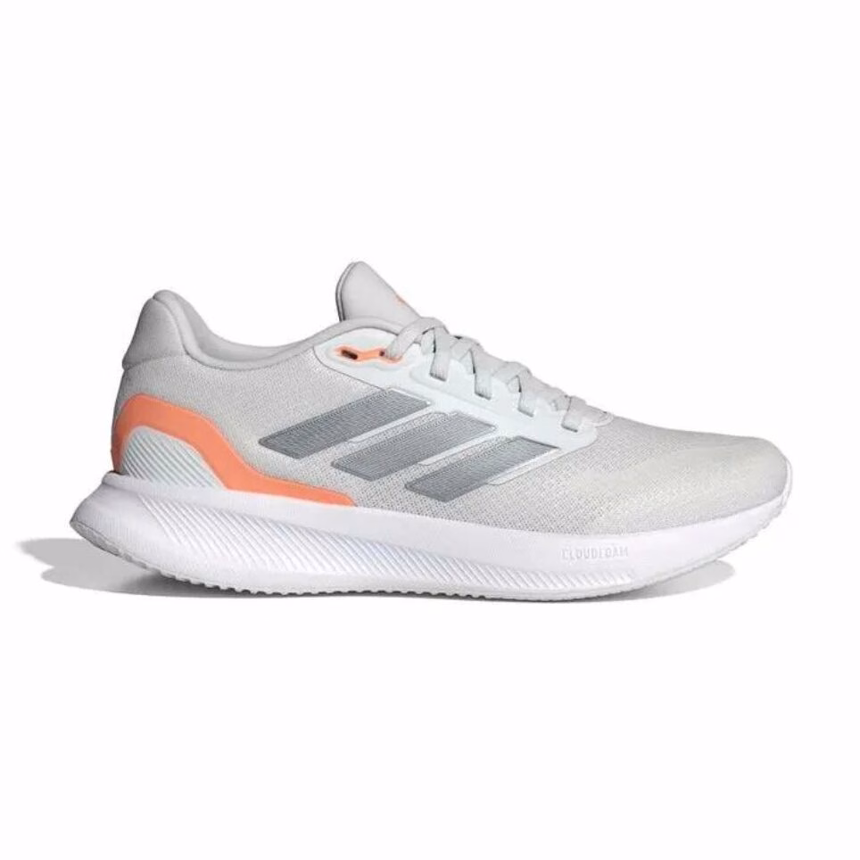 ADIDAS DAMA RUNCALCON BLANCO/GRIS/NARANJA