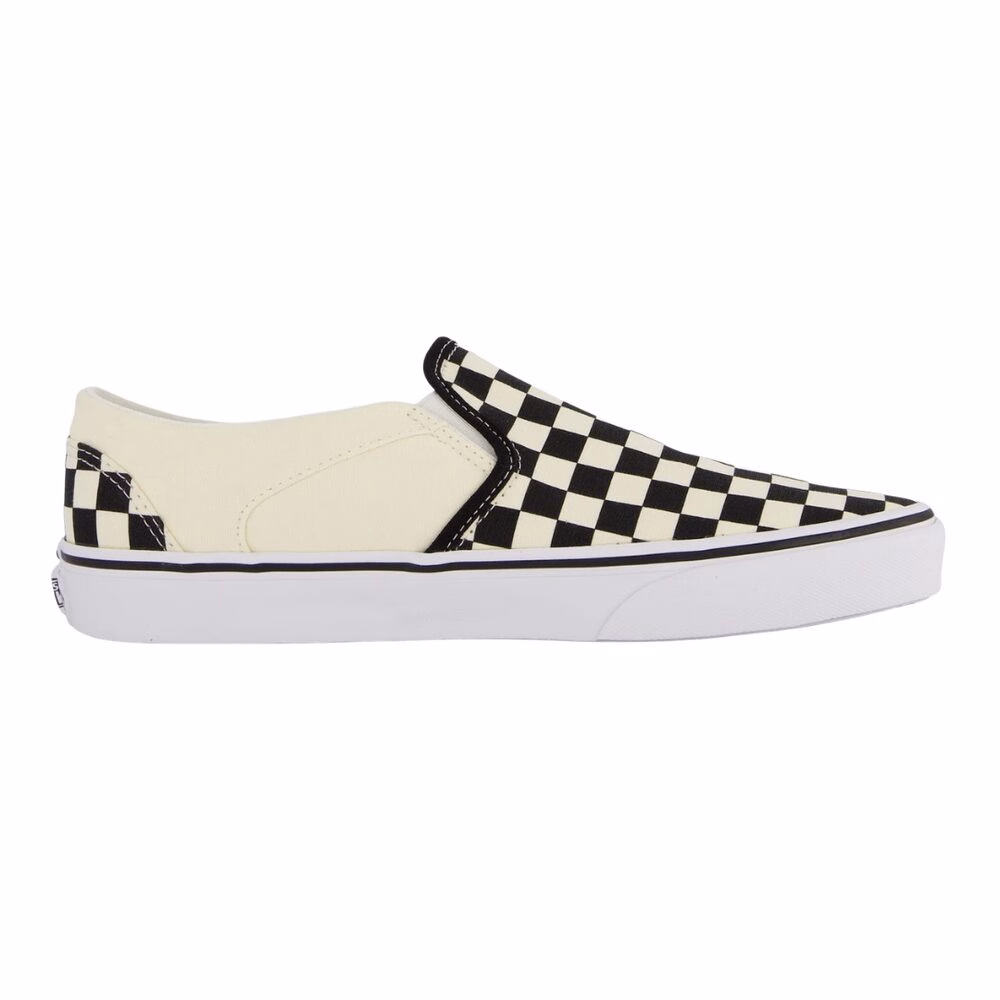 VANS HOMBRE MOCAZIN CUADROS BEIGE / NEGRO